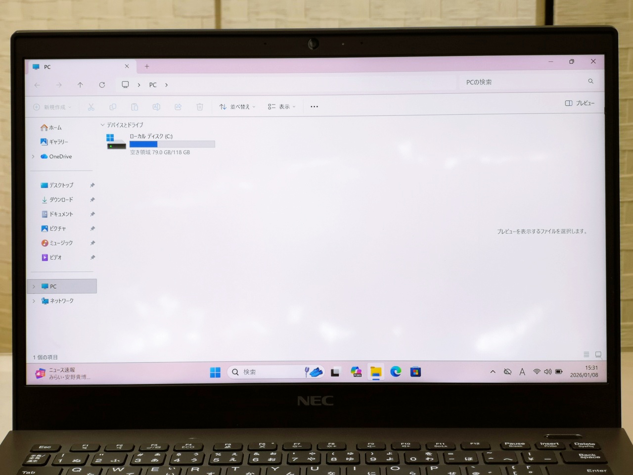 NEC VersaPro VKT16/G-6 - 画像 (6)